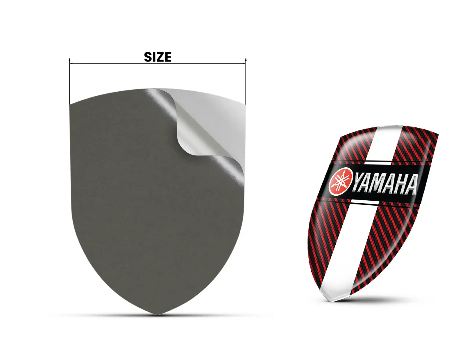 Yamaha Vinyl Logoaufkleber Pro Max Langlebig Stilvoll Design